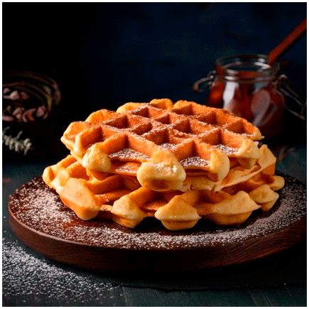 Waffles Vanilla flavour